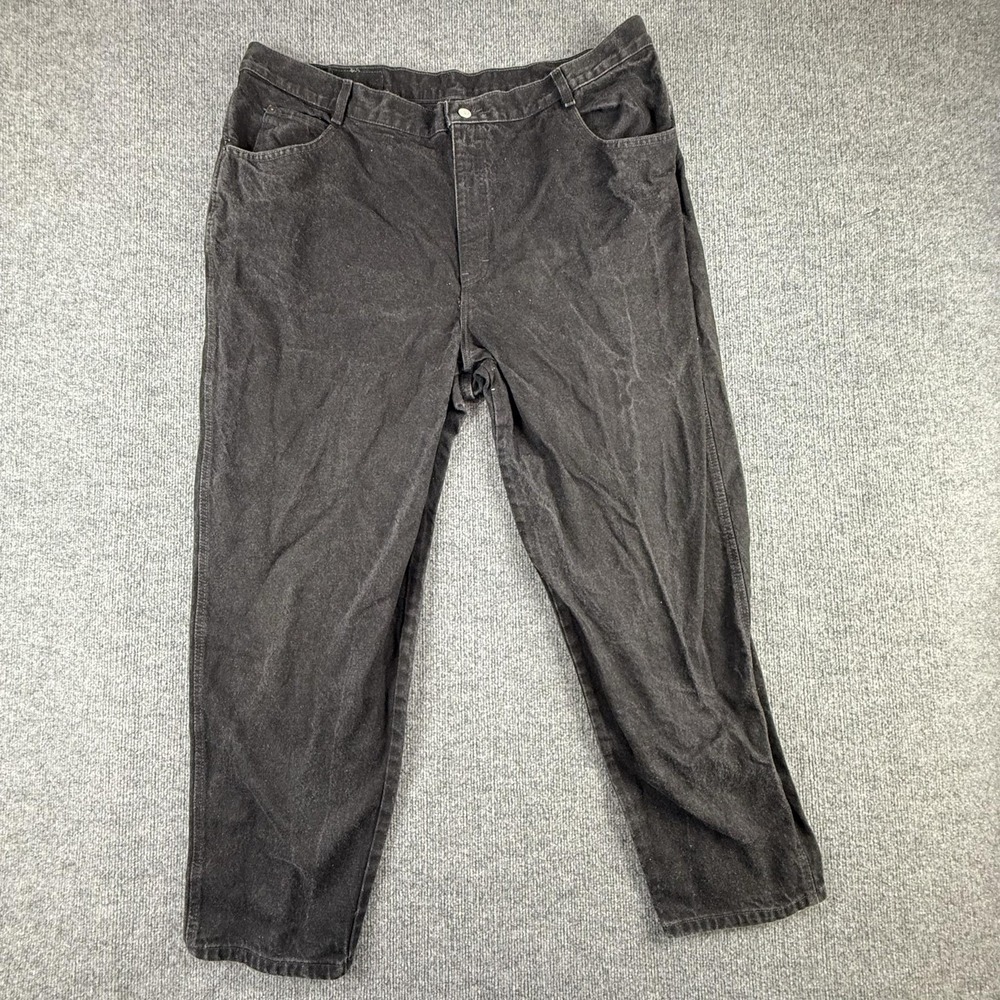 VTG Gitano Jeans Womens 26W‎ Charcoal Wash High Rise Relaxed Tapered Denim Pants